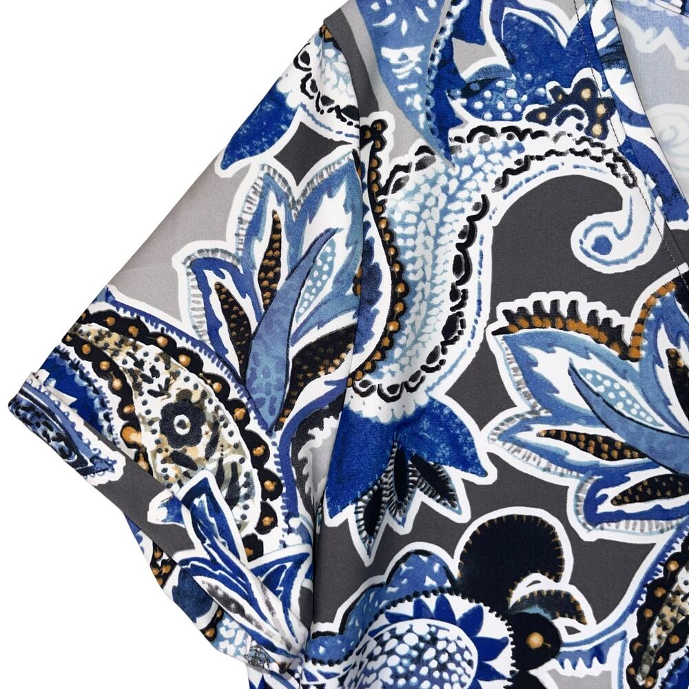 Aryeh Dress Paisley Shift - Picture 4 of 5
